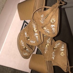 Charlotte Russe block heels